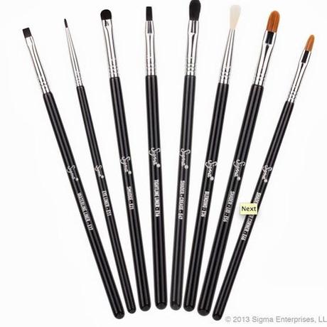 Sigma Beauty The Performance Eye Kit Individual Brushes