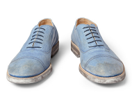 Washed And Wear!:  Maison Martin Margiela Washed-Leather Oxford Shoes