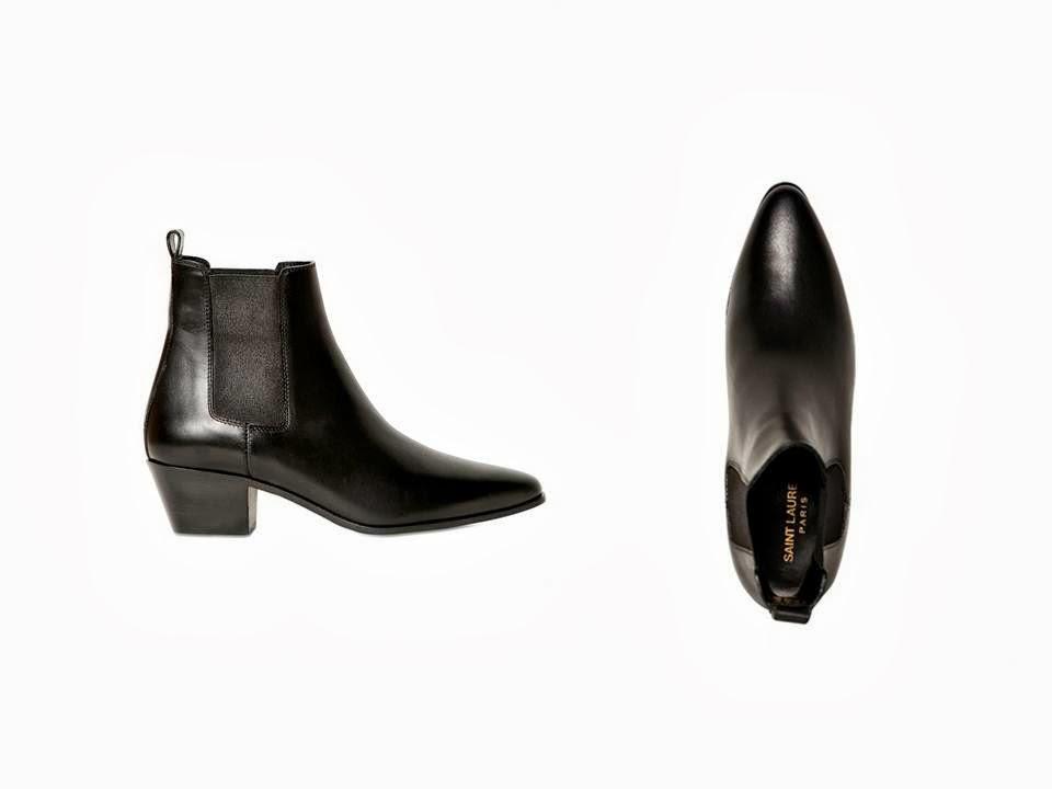 The simple black boots