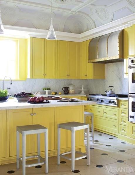 2 Kitchen Color Guest Blogger: Adding Color To Your Kitchen HomeSpirations