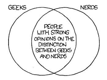 On Geek Versus Nerd