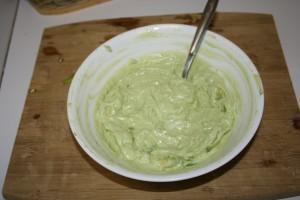 Spicy Lemon Chicken & Avocado Dressed Salad yum yum!
