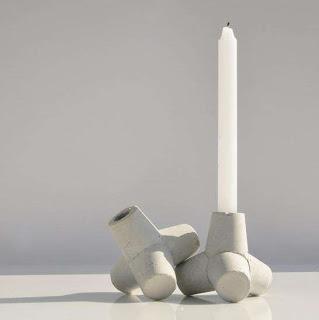 inspiration board | diy modern candle holders