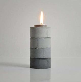 inspiration board | diy modern candle holders