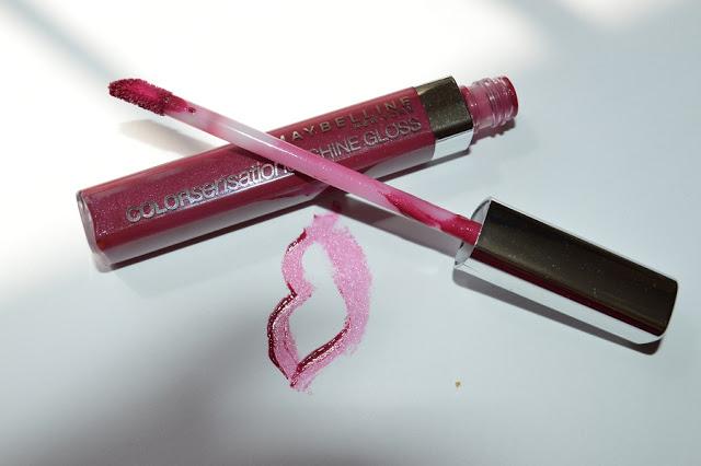 Maybelline New York  Color Sensational Shine Gloss Stellar Berry 360 - Review, Pics, Swatches