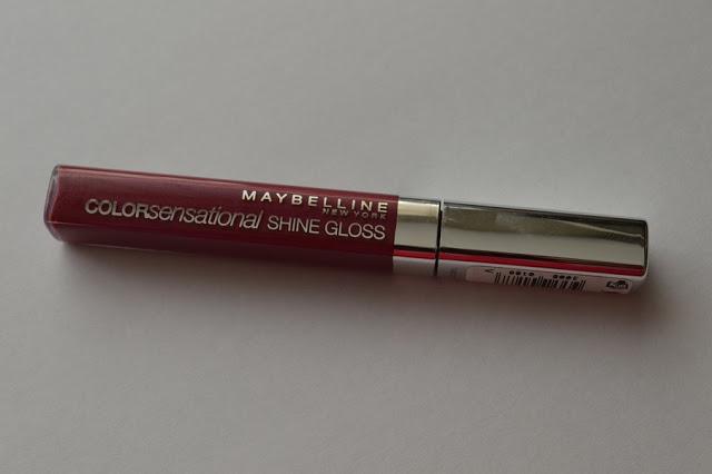 Maybelline New York  Color Sensational Shine Gloss Stellar Berry 360 - Review, Pics, Swatches