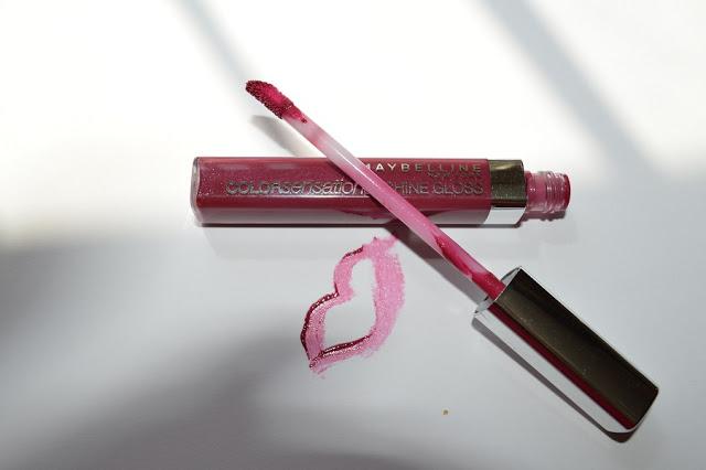 Maybelline New York  Color Sensational Shine Gloss Stellar Berry 360 - Review, Pics, Swatches