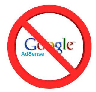 Grounds for refusal of Google Adsense to your request