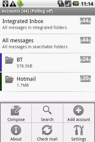 Email app for android k-9