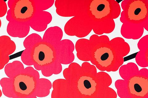 Unikko Poppy print design by Maija Isola for Marimekko