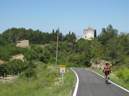 A long down hill back to the sea.