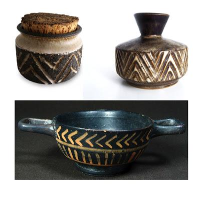 Chevron Ancient Pottery
