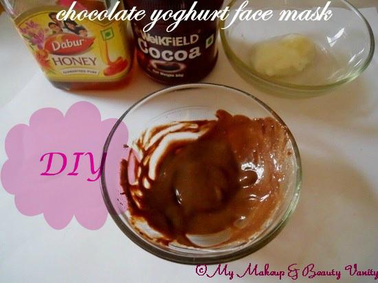 D.I.Y- Chocolate Yogurt Face Mask+DIY face mask+face mask+mask