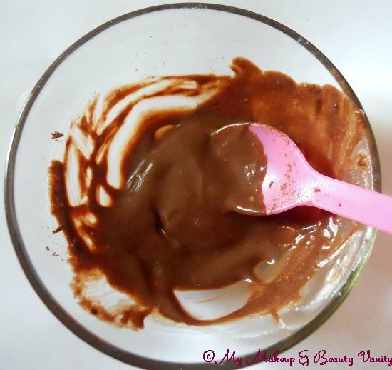 D.I.Y- Chocolate Yogurt Face Mask+yogurt face mask+chocolate face mask