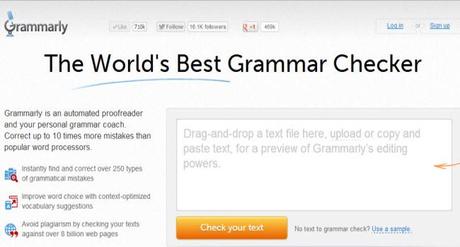 World's best Online Grammar Checking Tool - Grammarly Website Logo