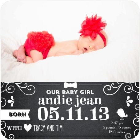 Andie's Birth Announcements