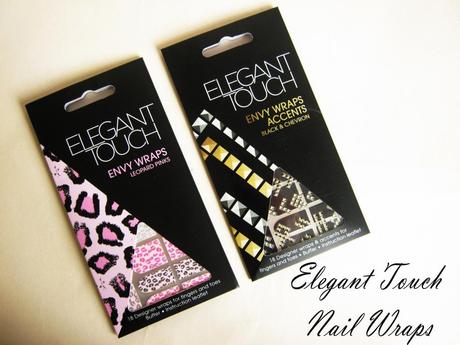 Elegant Touch Nail Wraps - Studs and Leopard Print