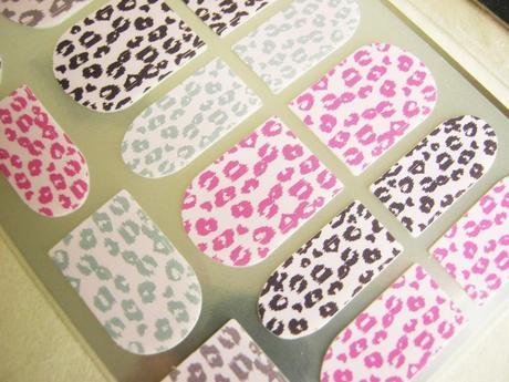 Elegant Touch Nail Wraps - Studs and Leopard Print