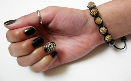 Elegant Touch Nail Wraps - Studs and Leopard Print