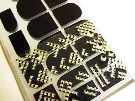 Elegant Touch Nail Wraps - Studs and Leopard Print