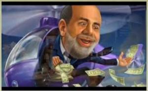 Helicopter Ben Bernanke (Courtesy of Google Images)