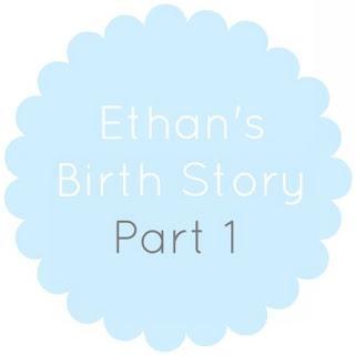 Ethan's Birth Story Part 1 -  Back Labour + the Epidural