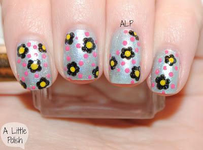 Summer Mani Challenge - Summer Floral