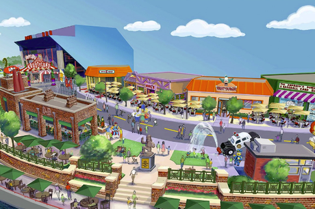 Universal’s Simpsons Themed “Krustyland” simpsons
