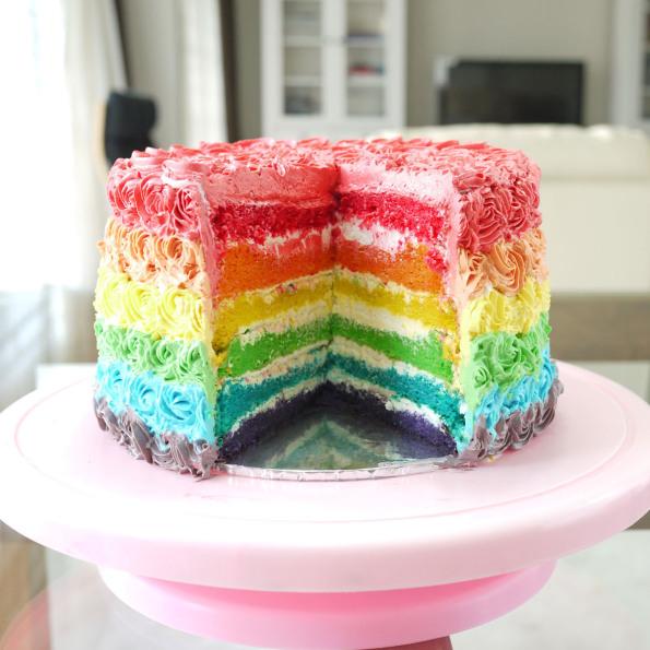 rainbow cake 8