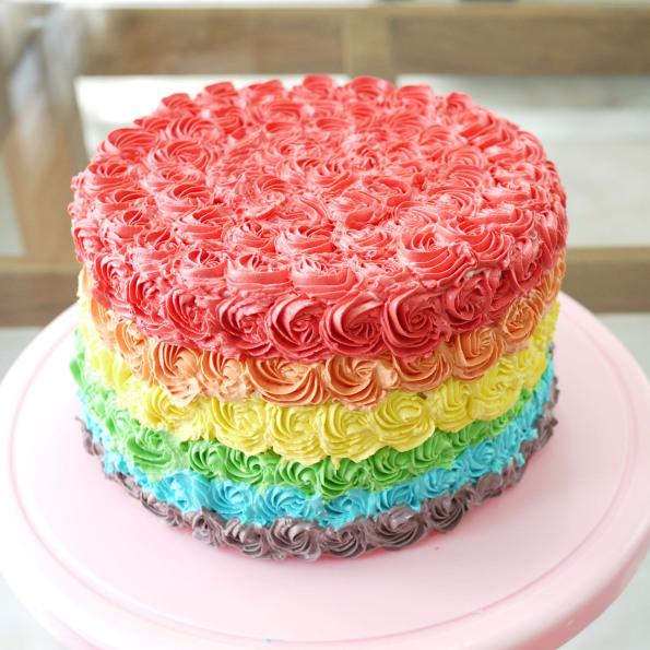 rainbow cake 4