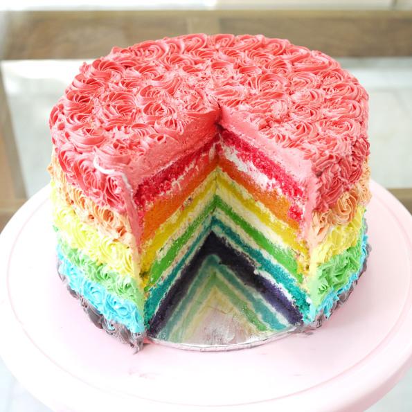 rainbow cake 7