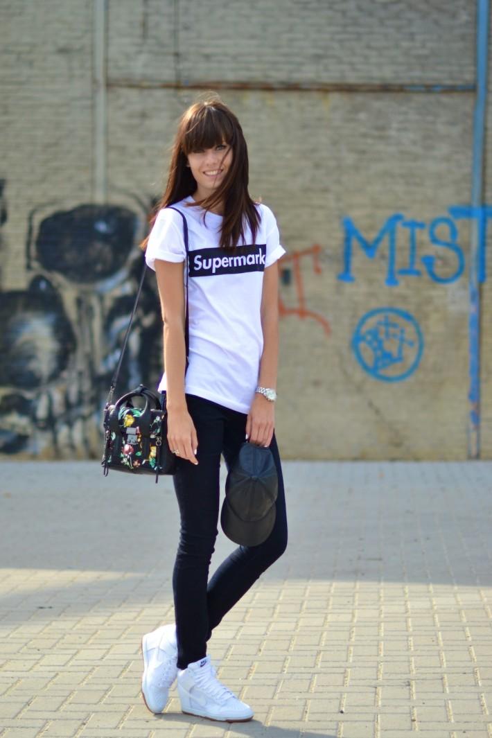 fun easy street look cap sneakers lovelybylucy