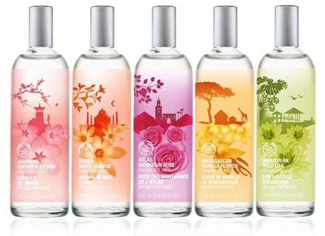 The Body Shop's Scents of the World
