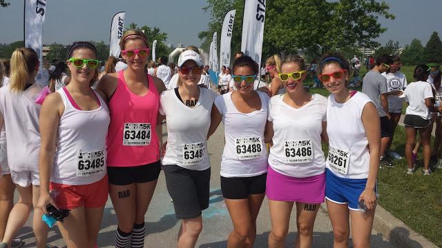 The Colour Me Rad 5km Race!