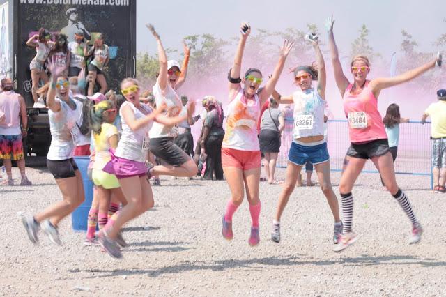 The Colour Me Rad 5km Race!