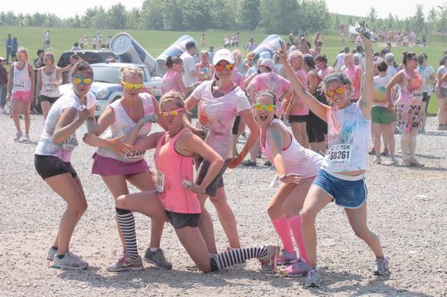 The Colour Me Rad 5km Race!