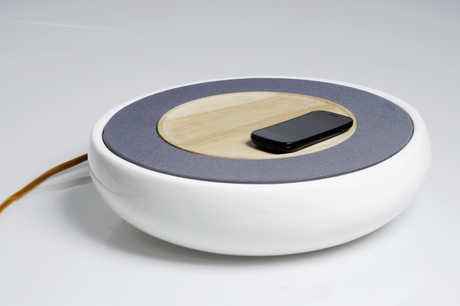 Ceramic Stereo by Victor Johansson disc speaker