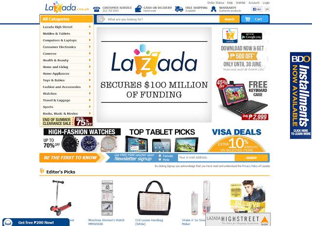 LAZADA secures $100 million of funding and launches a new mobile shopping platform