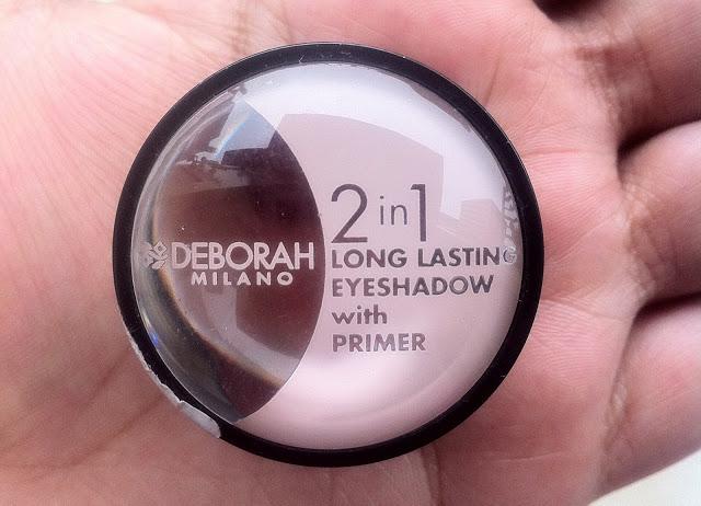 Deborah Milano 2 in 1 Long Lasting Eyeshadow with Primer no 1 - Review, Swatch