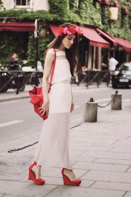 whitemaxi MY STYLE // WHITE & RED  