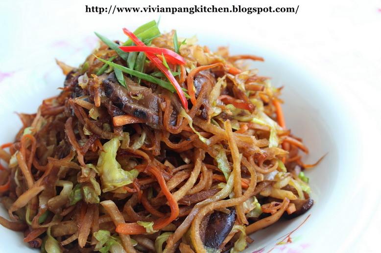 Stir-Fry Jicama(Jiu Hu Char/鱿鱼炒)-MFF Penang