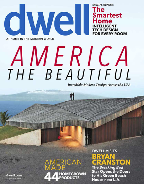 July/August cover of Dwell magazine
