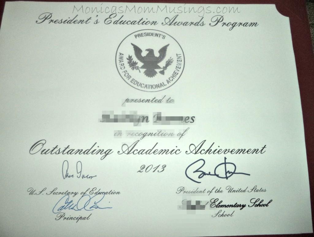 President's Education Award