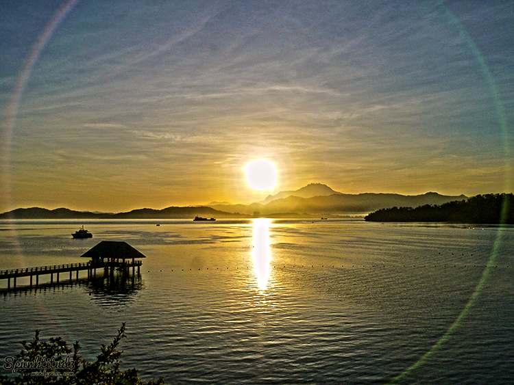 Kota Kinabalu Sunrise from Gaya Island