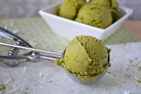 Green Tea Coconut Ice Cream