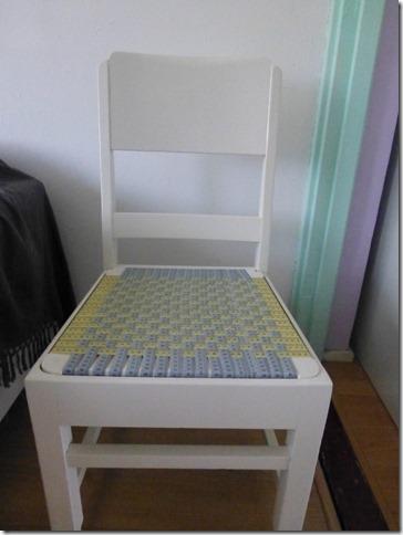 Ginny's measuring tape chair 1