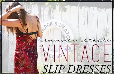 vintage slip dress