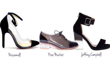 PlasticsHSt11 STYLE // WEARABLE SHOE TRENDS SPRING 2013