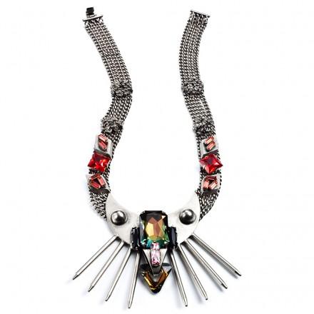 Dannijo spike necklace, shop dannijo jewelry