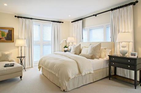 contemporary bedroom Make A Decorating Statement With Fabric HomeSpirations